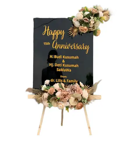 Papan Bunga Akrilik Kalicacing